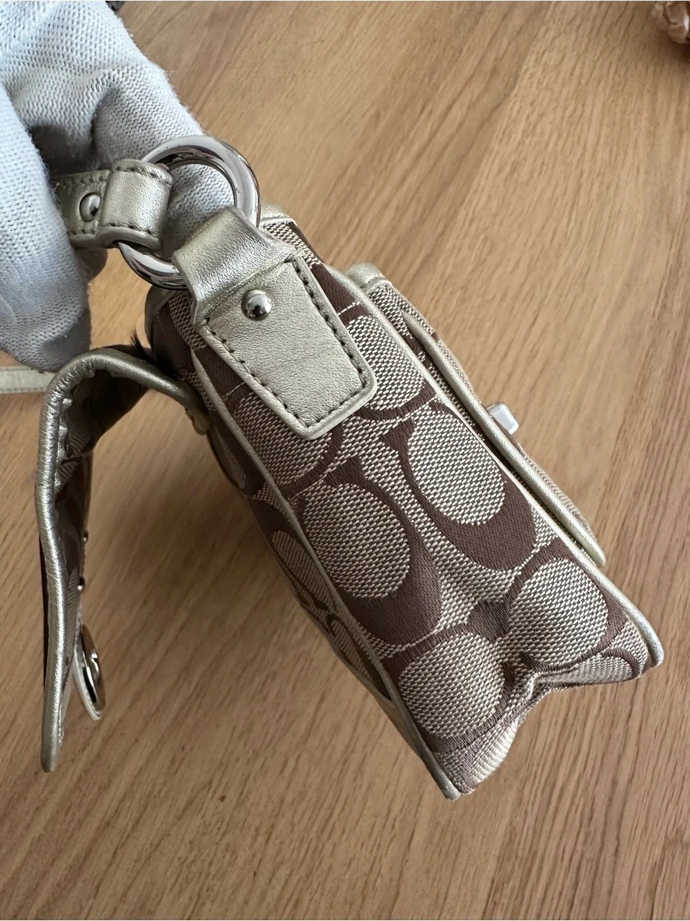 Coach Turnlock Shoulder Bag